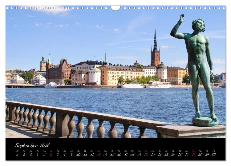 Produktbild: Kreuzfahrt zu den Metropolen der Ostsee - Conrad Stein Verlag (Wandkalender 2026 DIN A3 quer), CALVENDO Monatskalender