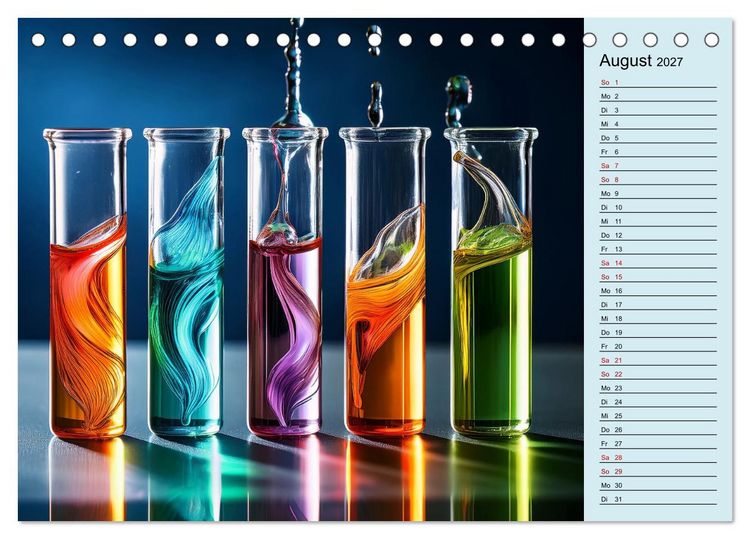 Produktbild: Destillat in Color (Tischkalender 2027 DIN A5 quer), CALVENDO Monatskalender