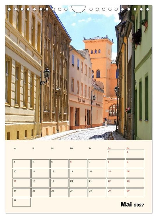 Produktbild: Luckau &ndash; Herz der Niederlausitz (Wandkalender 2027 DIN A4 hoch), CALVENDO Monatskalender
