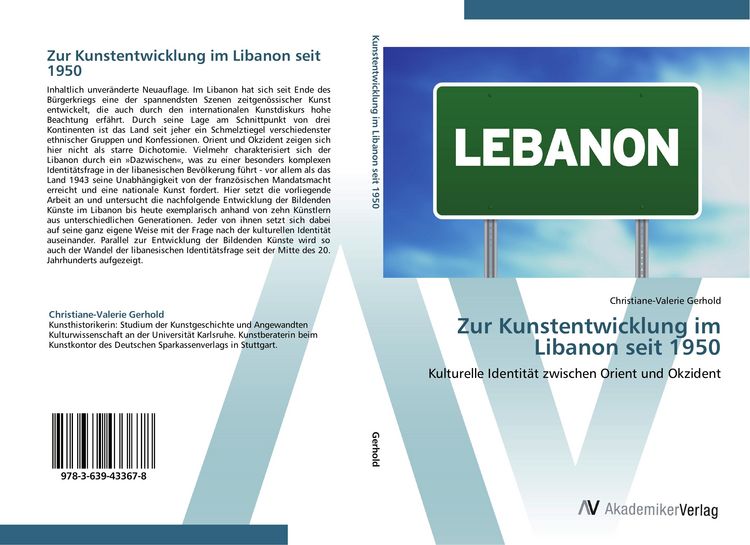 Produktbild: Zur Kunstentwicklung im Libanon seit 1950