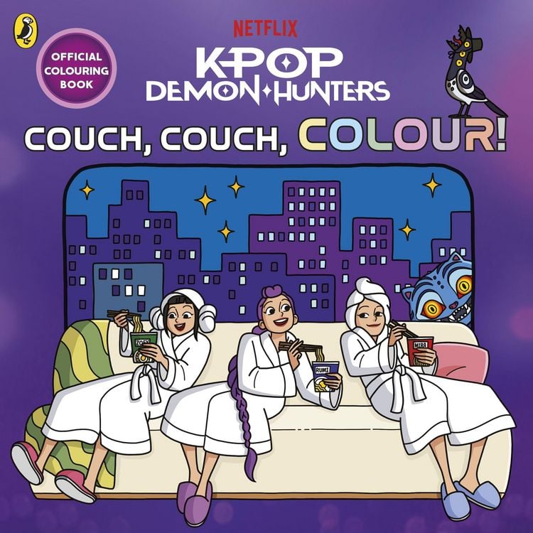 Produktbild: KPop Demon Hunters: Couch, Couch, Colour!: Official Colouring Book