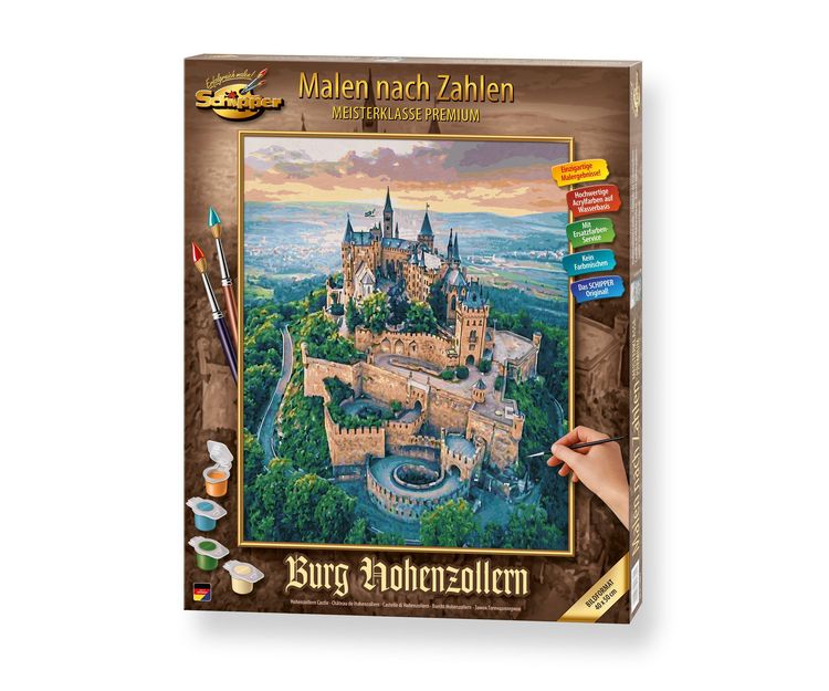 Produktbild: Malen nach Zahlen - Burg Hohenzollern