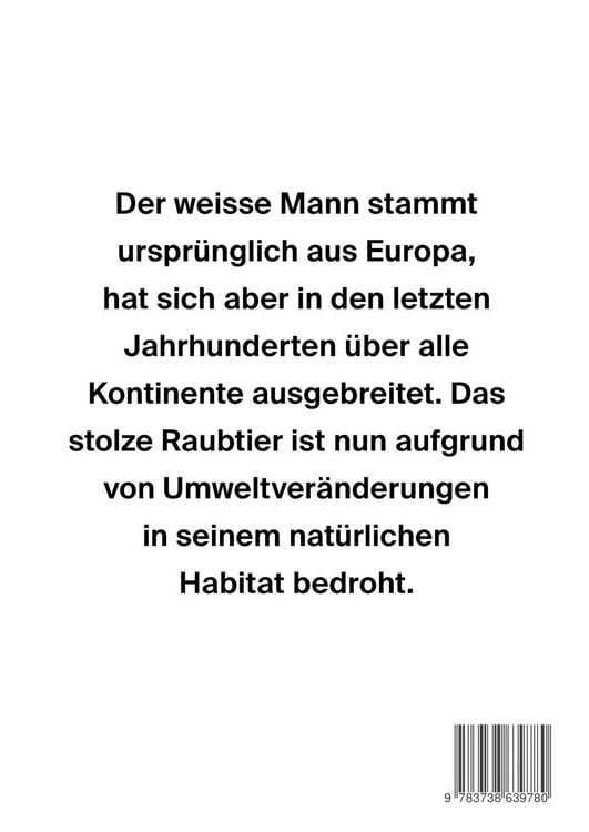 Produktbild: Der weisse Mann
