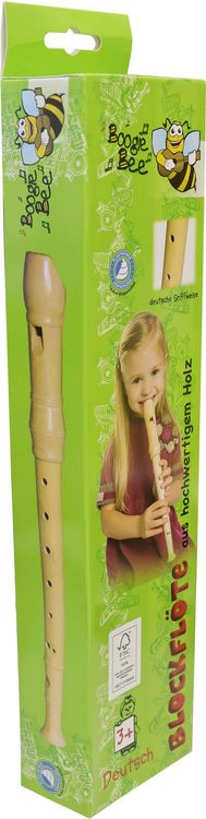 Produktbild: Boogie Bee Blockfl&ouml;te Holz Deutsch, 32 cm