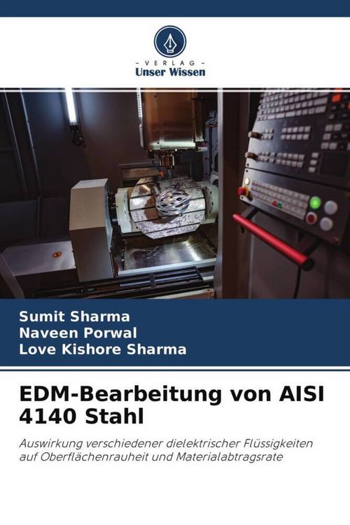 Produktbild: EDM-Bearbeitung von AISI 4140 Stahl