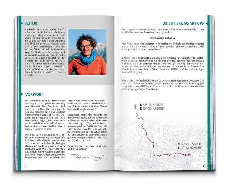 Produktbild: KOMPASS Wanderführer Grödental, Villnößtal, Seiser Alm, Herausragende Dolomiten, 55 Touren mit Extra-Tourenkarte