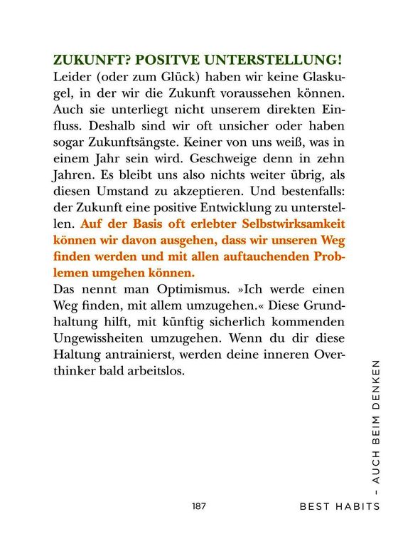 Produktbild: Die 1-Minuten-Strategie gegen Overthinking