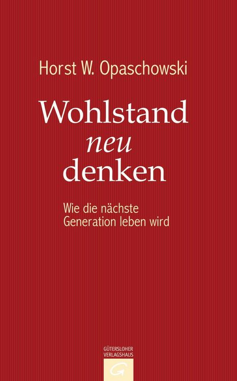 Produktbild: Wohlstand neu denken