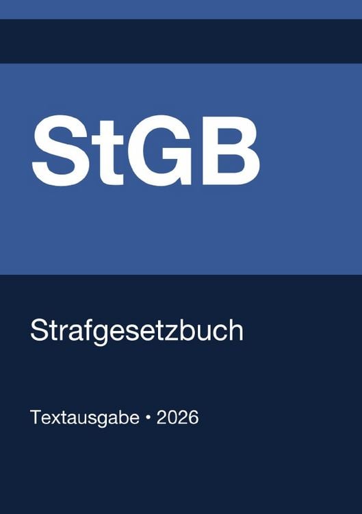 Produktbild: StGB - Strafgesetzbuch (Deutschland) 2026