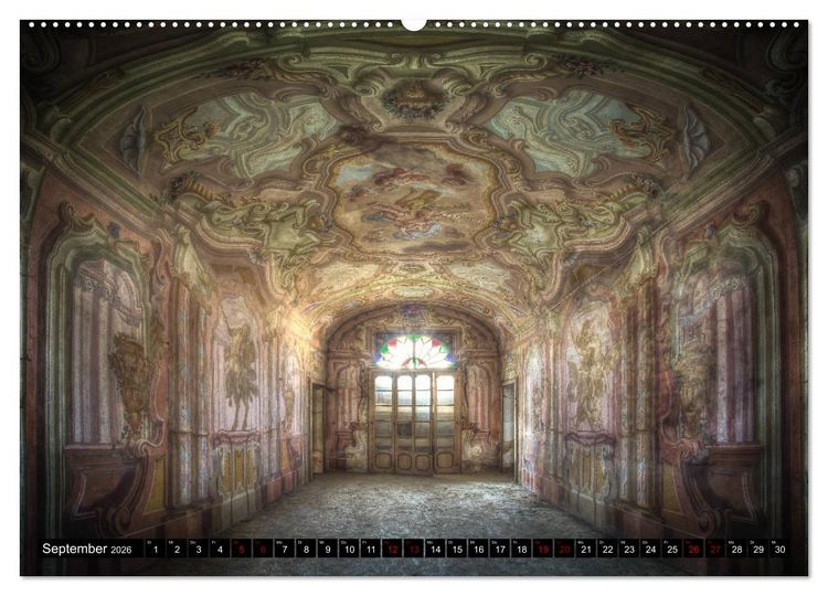 Produktbild: Italiens vergessene Palazzi (hochwertiger Premium Wandkalender 2026 DIN A2 quer), Kunstdruck in Hochglanz