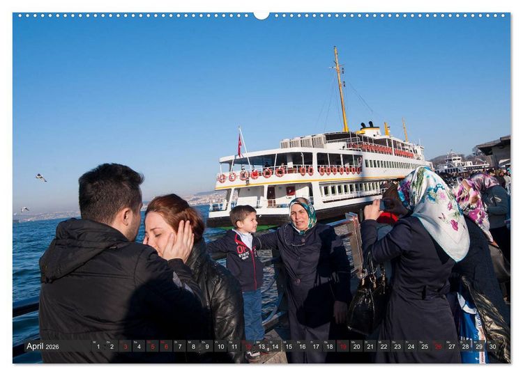 Produktbild: Istanbul - Faszinierend und Verwirrend (Wandkalender 2026 DIN A2 quer), CALVENDO Monatskalender