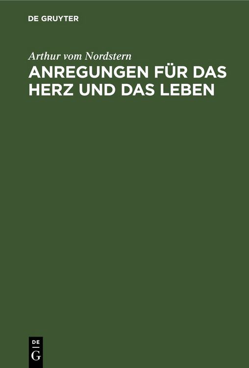 Produktbild: Anregungen f&uuml;r das Herz und das Leben