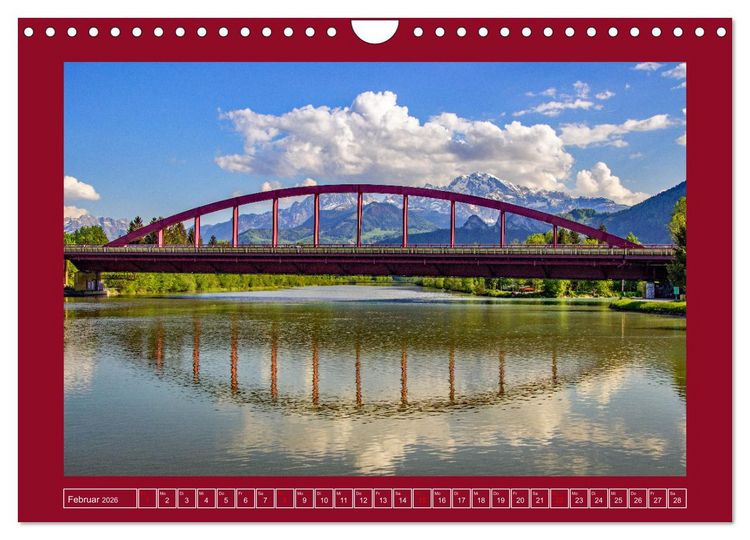 Produktbild: Sch&ouml;ne Gr&uuml;&szlig;e aus Hallein (Wandkalender 2026 DIN A4 quer), CALVENDO Monatskalender