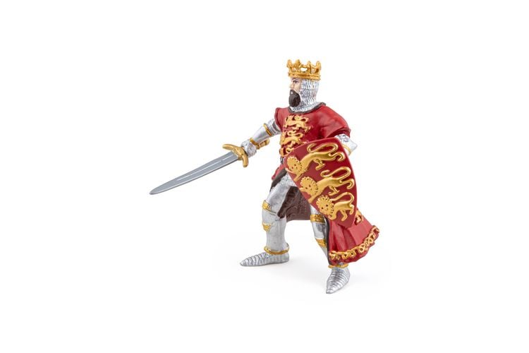 Produktbild: Spielfigur Richard L&ouml;wenherz rot 8cm