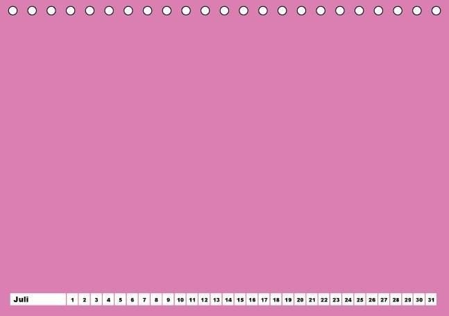 Produktbild: Bunter Bastelkalender f&uuml;r M&auml;dchen (Tischkalender immerw&auml;hrend DIN A5 quer)
