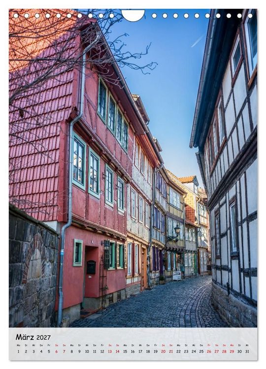 Produktbild: Halberstadt - Architektur, die Geschichten erz&auml;hlt (Wandkalender 2027 DIN A4 hoch), CALVENDO Monatskalender
