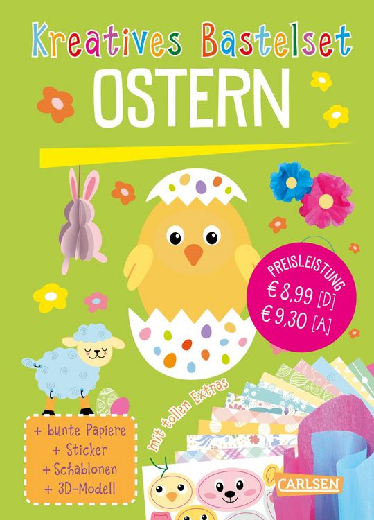 Produktbild: Bastelset f&uuml;r Kinder: Ostern