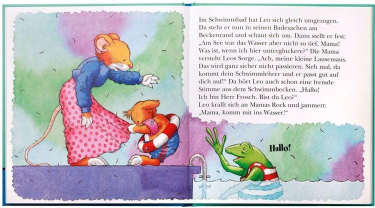 Produktbild: Leo Lausemaus lernt schwimmen
