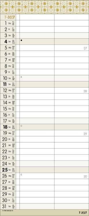 Produktbild: My Timer - Glamour your Time 2027