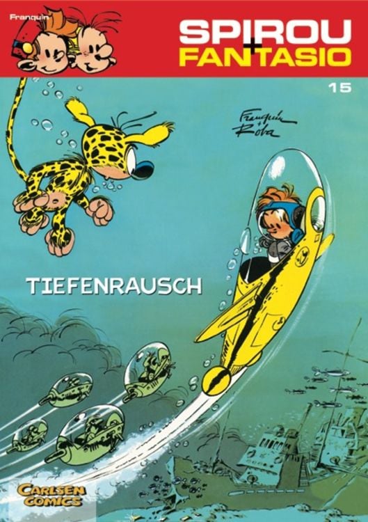 Produktbild: Spirou und Fantasio 15: Tiefenrausch