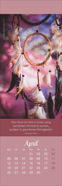 Produktbild: Achtsamkeit Lesezeichen & Kalender 2027