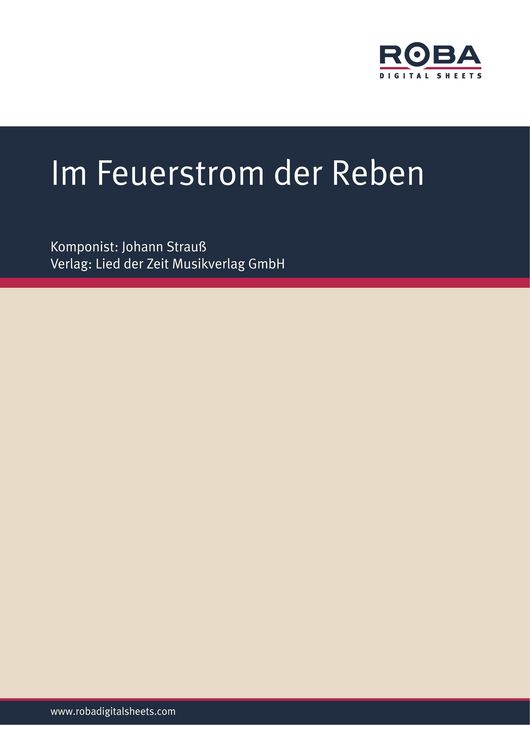 Produktbild: Im Feuerstrom der Reben