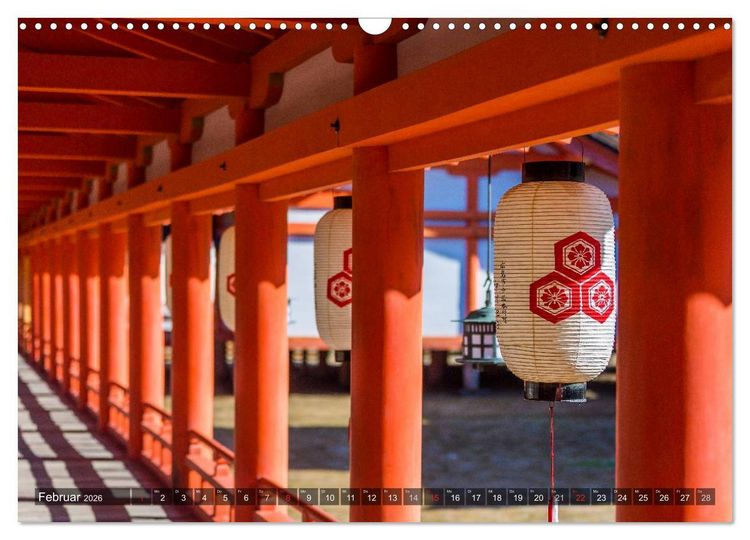 Produktbild: Japan - Schreine, Tempel, Metropolen (Wandkalender 2026 DIN A3 quer), CALVENDO Monatskalender