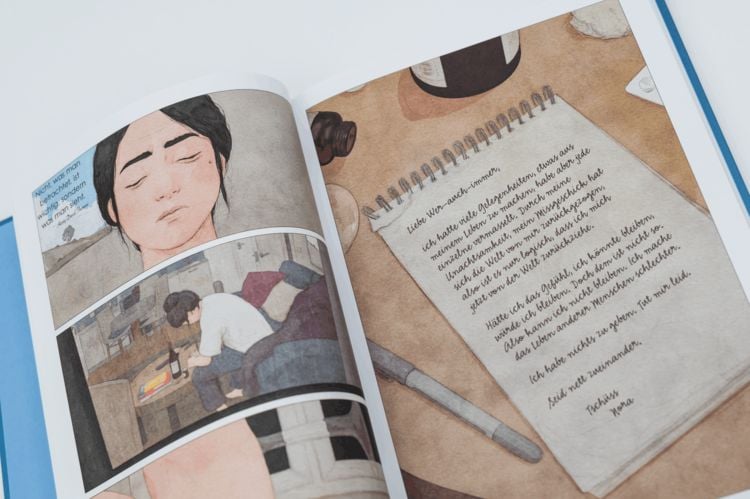 Produktbild: Die Mitternachtsbibliothek. Graphic Novel