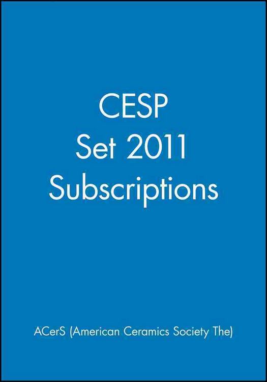 Produktbild: Cesp Set 2011 Subscriptions