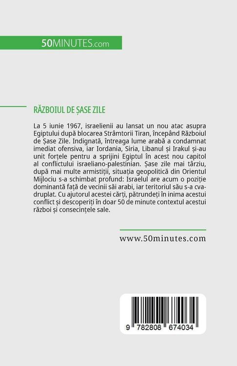 Produktbild: R&iquest;zboiul de &iquest;ase zile