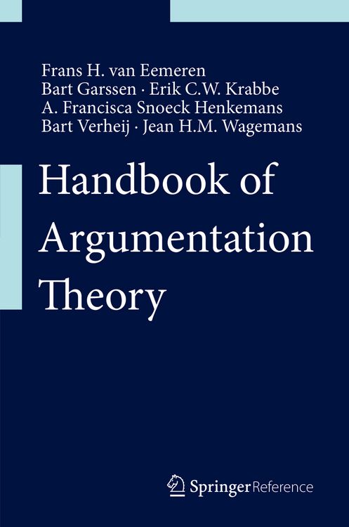 Produktbild: Handbook of Argumentation Theory
