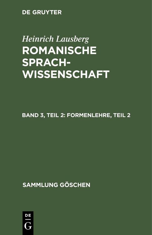 Produktbild: Formenlehre, Teil 2