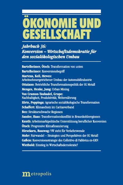 Produktbild: Konversion: Eine Strategie in der sozial&ouml;kologischen Transformatio