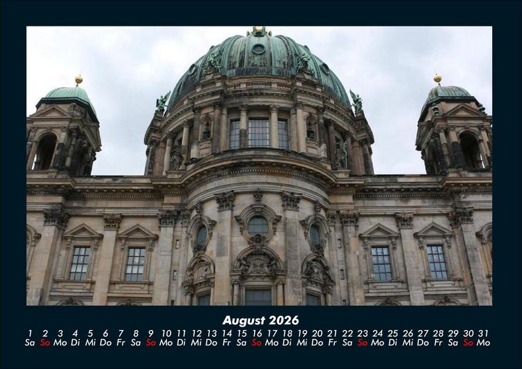 Produktbild: Berlin 2026 Fotokalender DIN A4