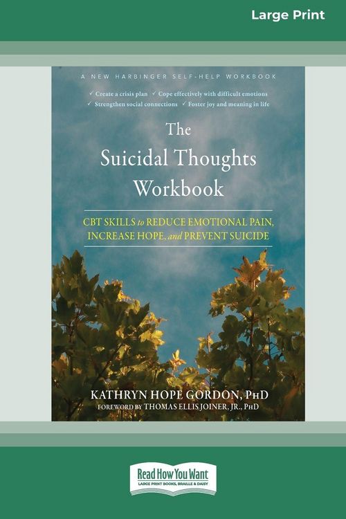 Produktbild: The Suicidal Thoughts Workbook