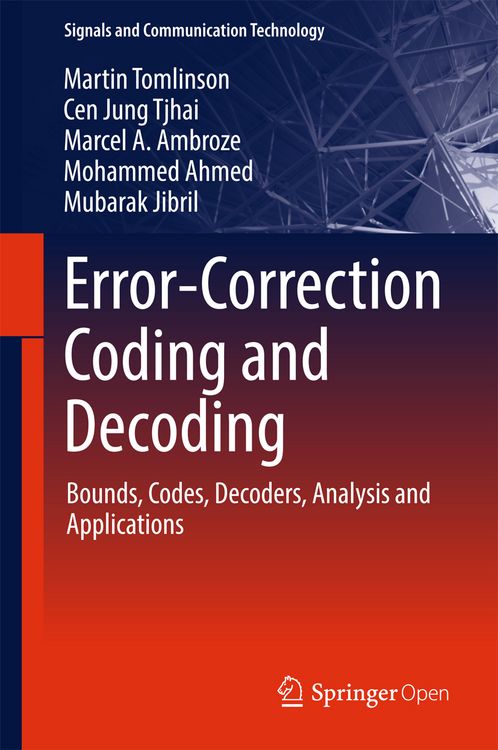 Produktbild: Error-Correction Coding and Decoding