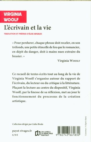 Produktbild: L'&eacute;crivain et la vie et autres essais