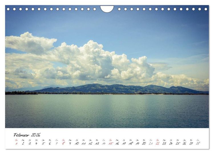 Produktbild: Unterwegs am Bodensee (Wandkalender 2026 DIN A4 quer), CALVENDO Monatskalender