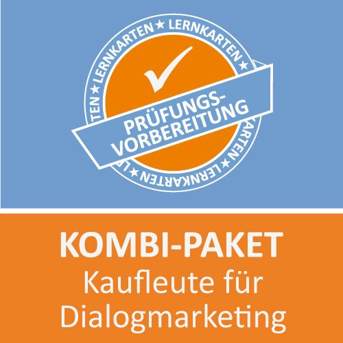 Produktbild: Kombi-Paket Kaufmann f&uuml;r Dialogmarketing Lernkarten