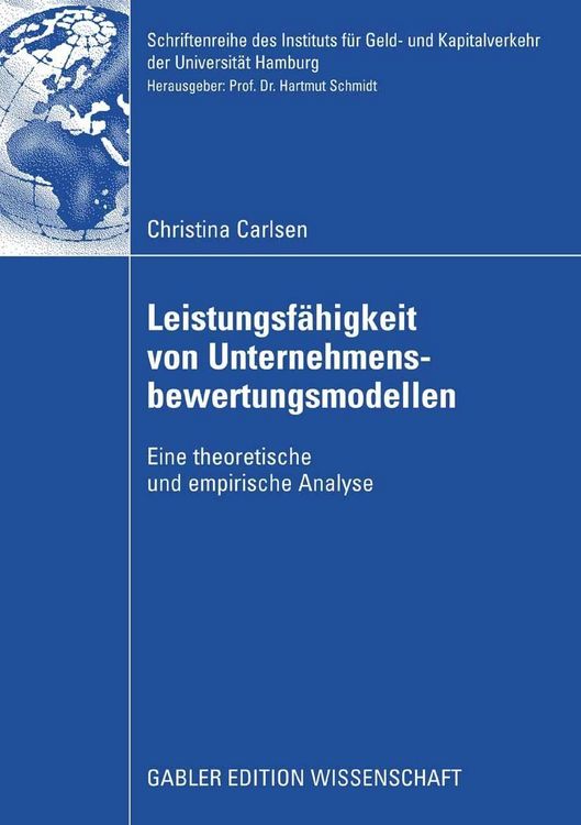 Produktbild: Leistungsf&auml;higkeit von Unternehmensbewertungsmodellen