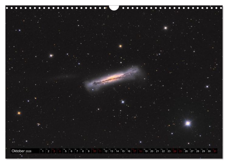 Produktbild: Galaxien im Universum (Wandkalender 2026 DIN A3 quer), CALVENDO Monatskalender