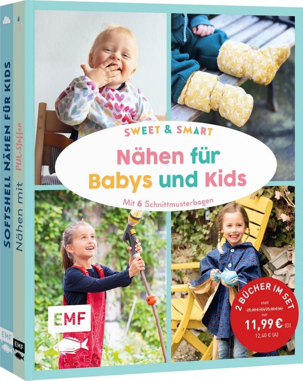 Produktbild: Sweet & smart &ndash; N&auml;hen f&uuml;r Babys und Kids