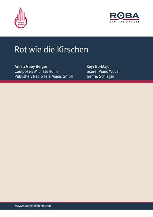 Produktbild: Rot wie die Kirschen