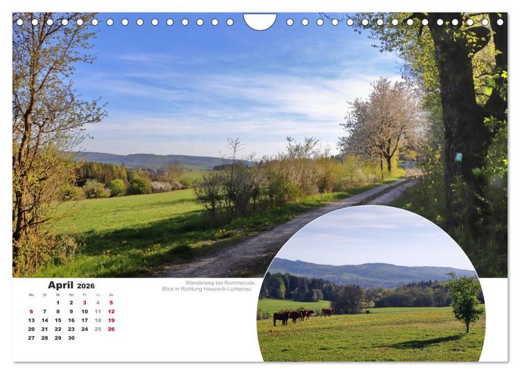 Produktbild: Der Grimmsteig (Wandkalender 2026 DIN A4 quer), CALVENDO Monatskalender