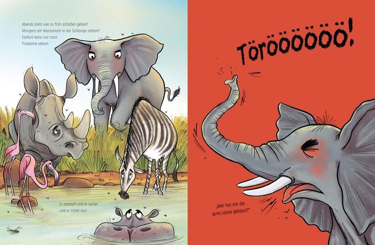 Produktbild: Elefant will durch die Wand