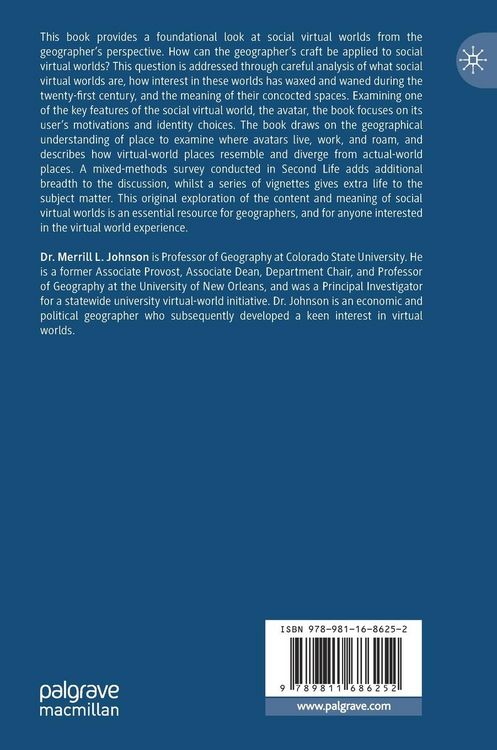 Produktbild: Social Virtual Worlds and Their Places