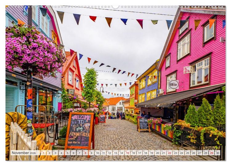 Produktbild: Vom Nordkap zum S&uuml;dkap (hochwertiger Premium Wandkalender 2026 DIN A2 quer), Kunstdruck in Hochglanz