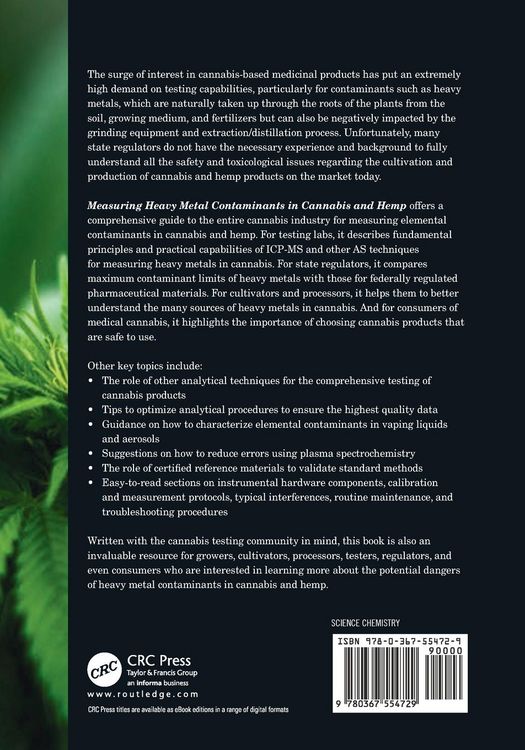 Produktbild: Measuring Heavy Metal Contaminants in Cannabis and Hemp