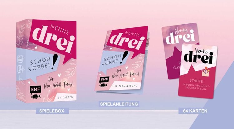 Produktbild: Kartenspiel: Nenne drei &ndash; schon vorbei! ... f&uuml;r New Adult-Fans!