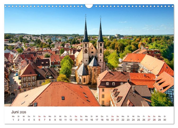 Produktbild: Bad Wimpfen. (Wandkalender 2026 DIN A3 quer), CALVENDO Monatskalender